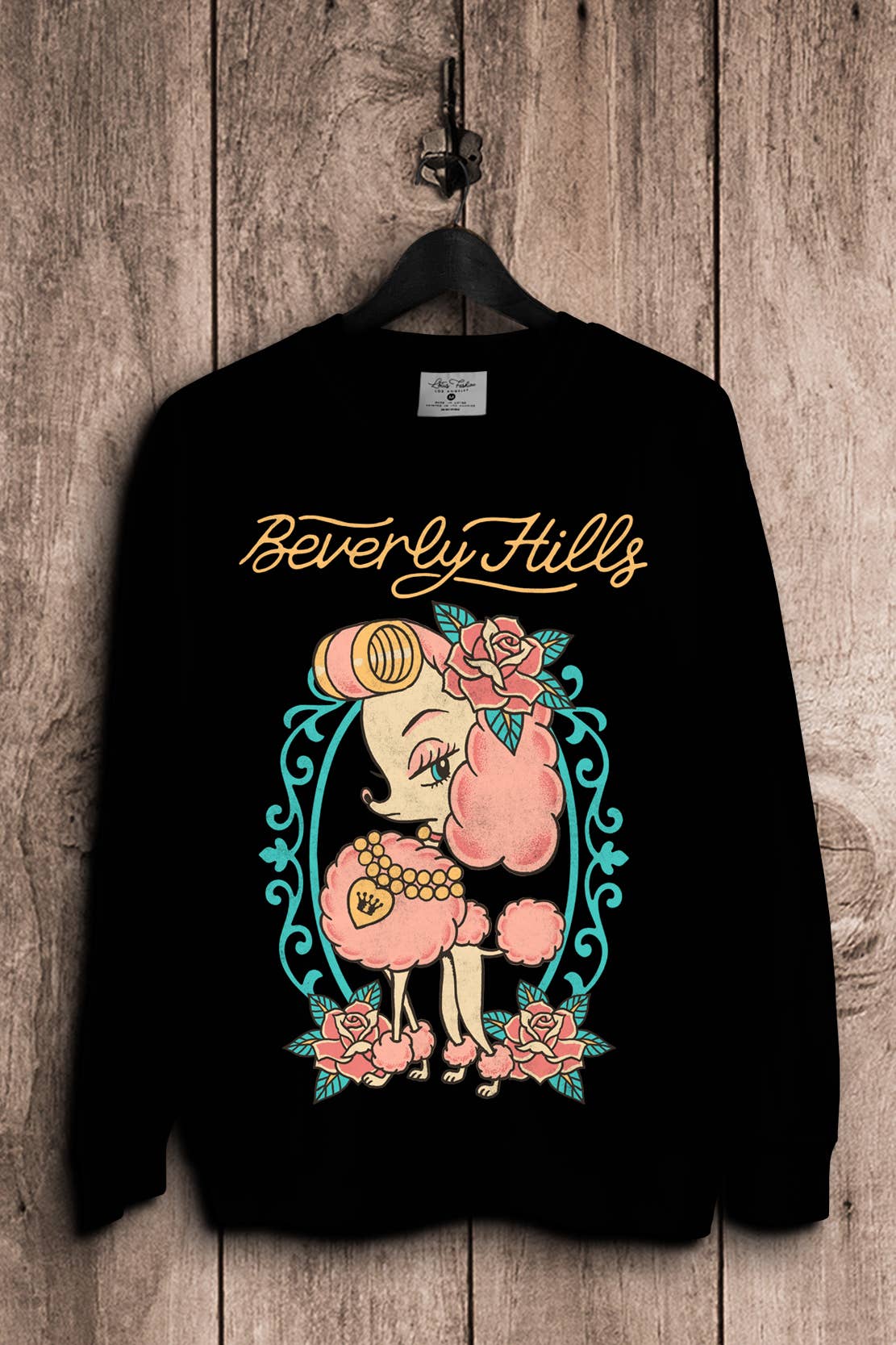 Beverly Hills Poodle Sweatshirts
