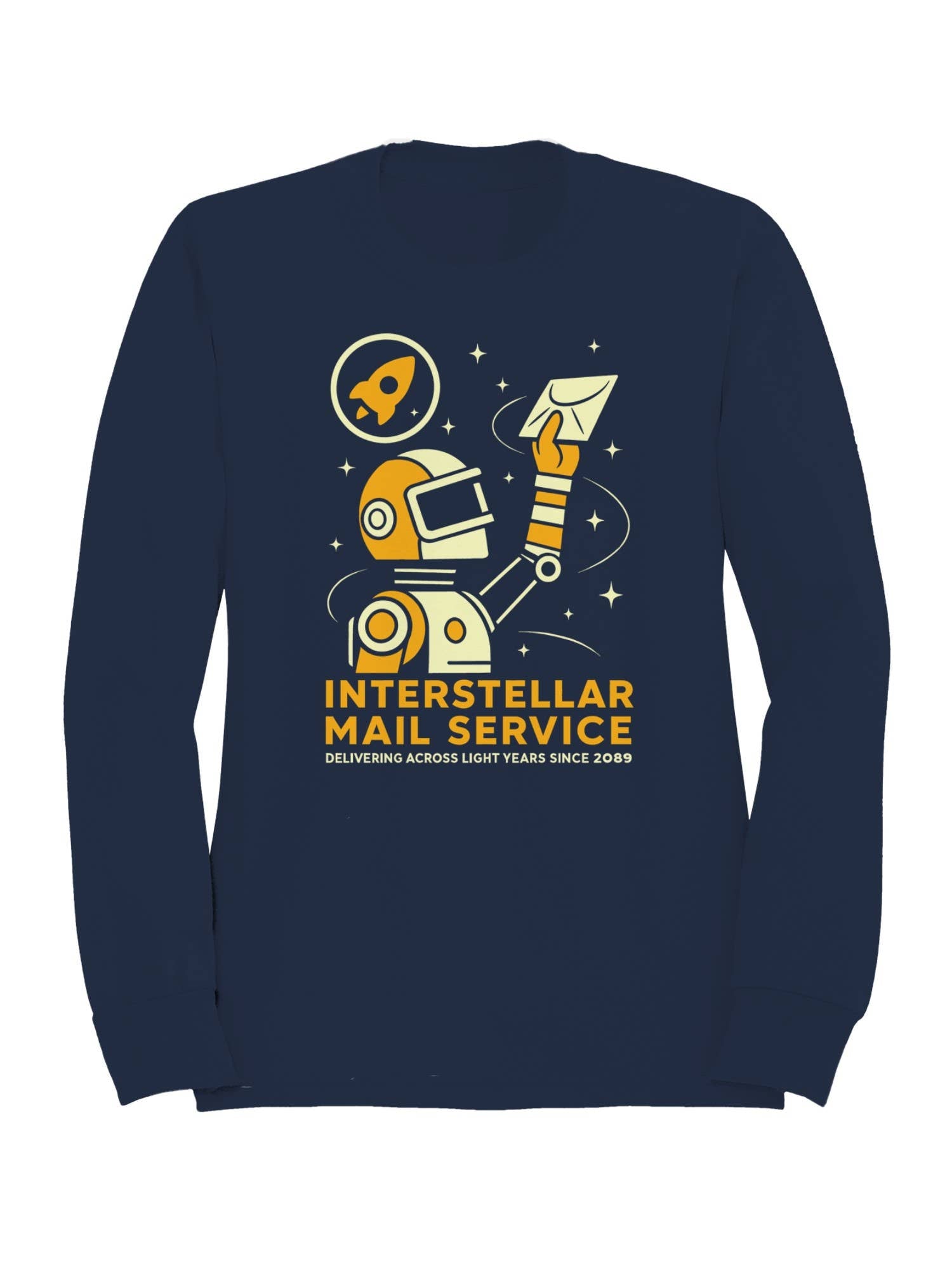 Interstellar Mail Service Graphic Men's Sweatshirt