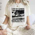 Get in Loser Retro Halloween T-Shirt Black Print