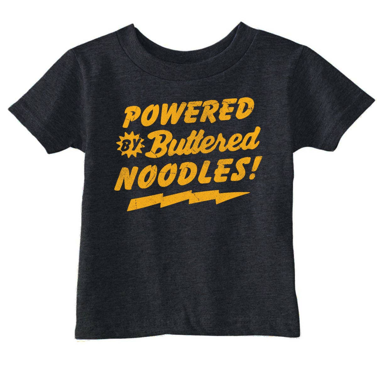 Powered By Butter Noodles Toddler T Shirt