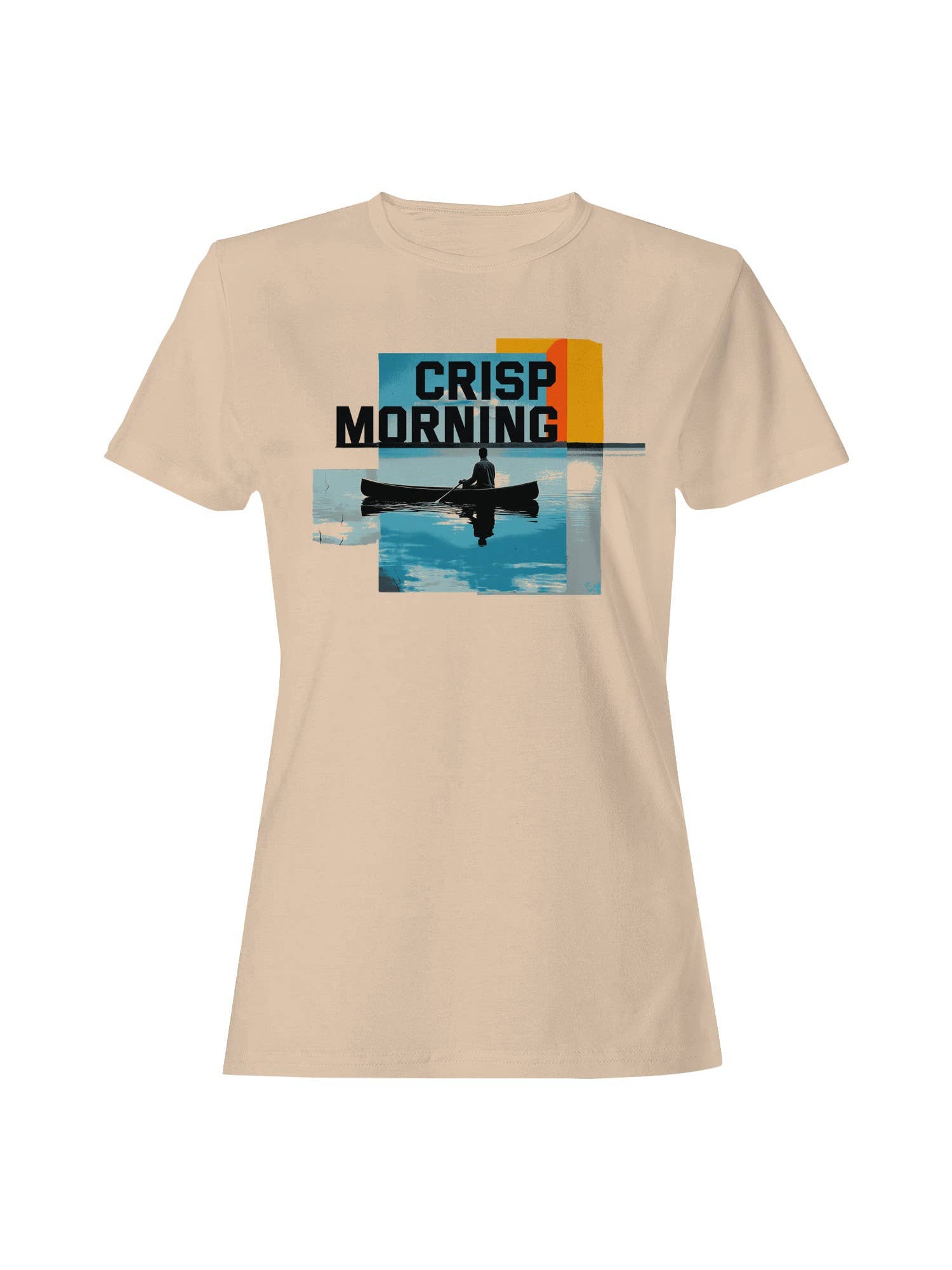 Crisp Morning Canoe Adventure Women's T-Shirt