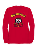 Nutcracker Crushing It Design Men's Sweatshirt