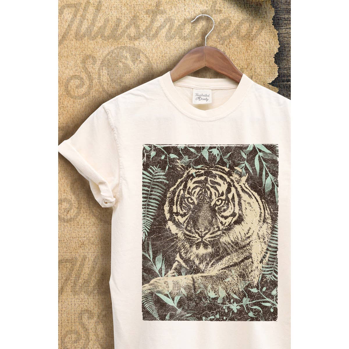 Tiger  Vintage Graphic  Tee