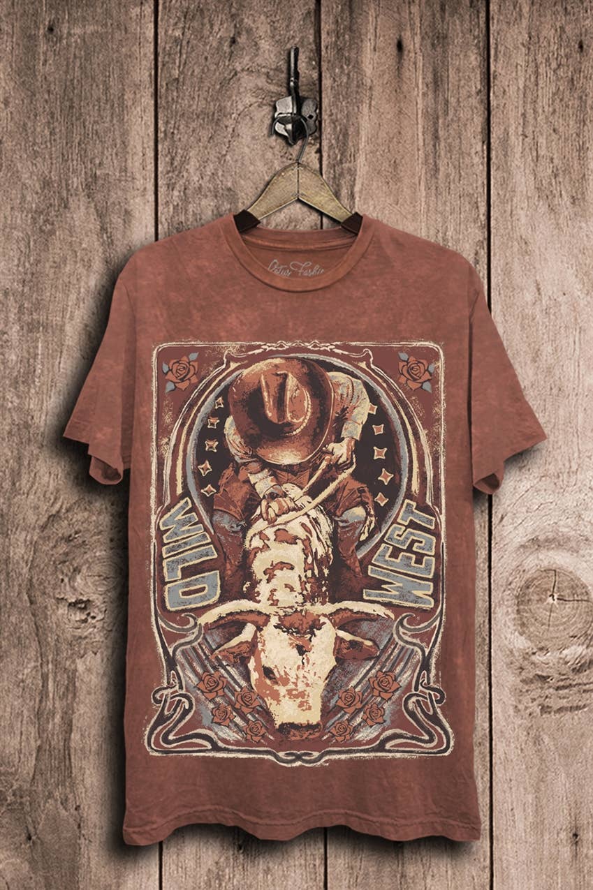 Wild West Graphic Top
