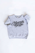 Mama's Little Bestie  Toddler Unisex Graphic Sweatshirt