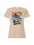 Surf Local Wave Rider Design Women's T-Shirt