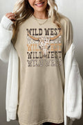Wild West- Unisex Oversized Graphic Print Top