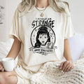 I Myself Am Strange Retro Halloween T-Shirt Black Print