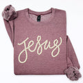 Jesus, Pearls, Coquette, Faith, Gospel, Christian Sweatshirt