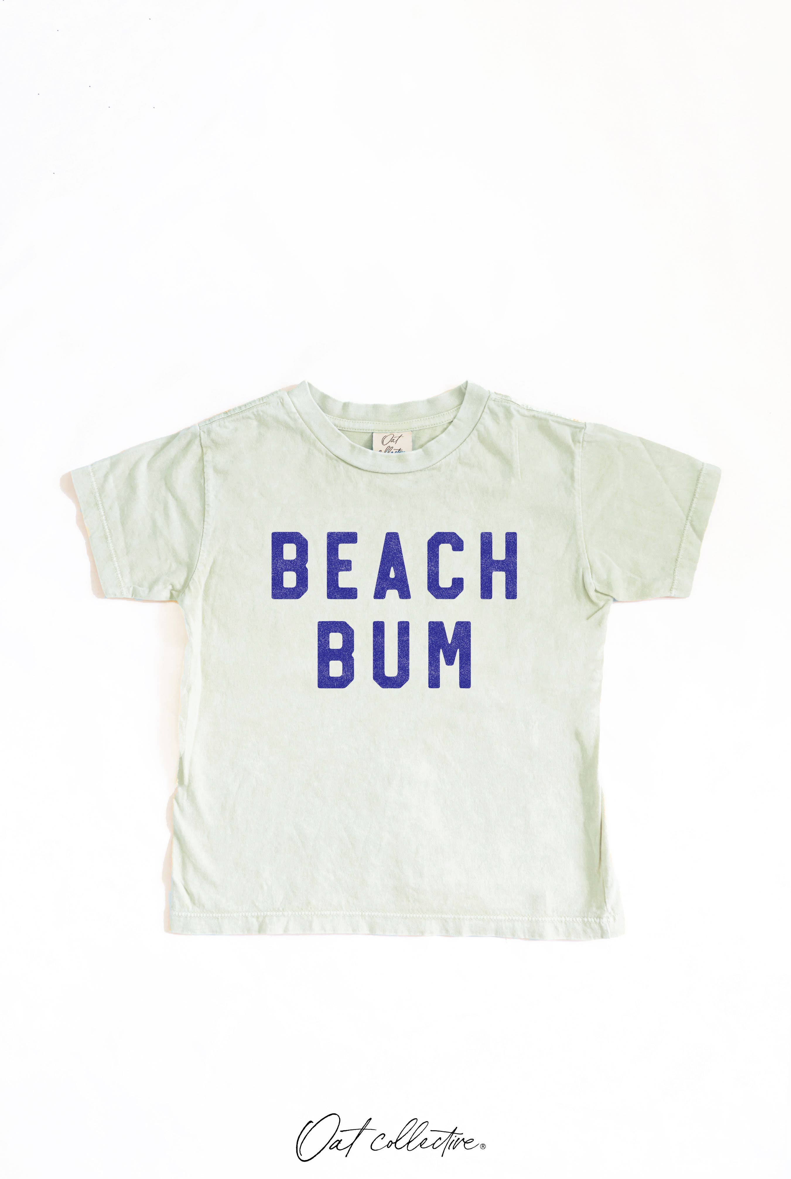 Beach Bum Toddler Washed Graphic Top