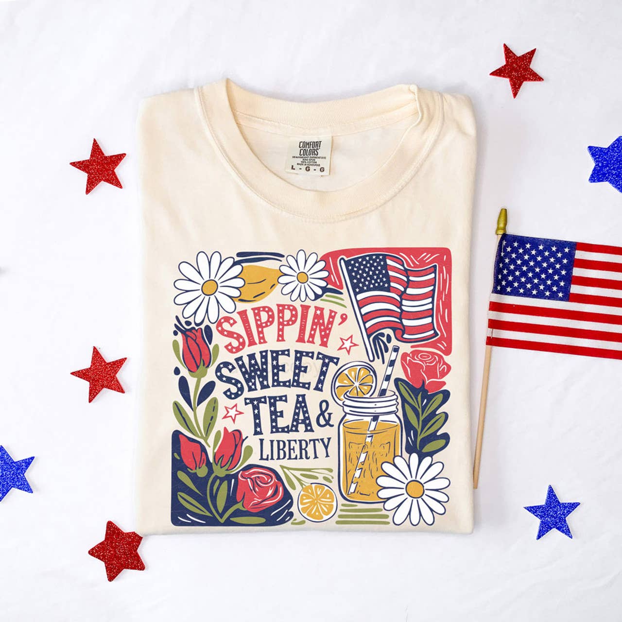 Sippin' Sweet Tea & Liberty Tee