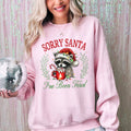 Sorry Santa, I've Been Feral, Raccoon, Christmas Sweatshirt
