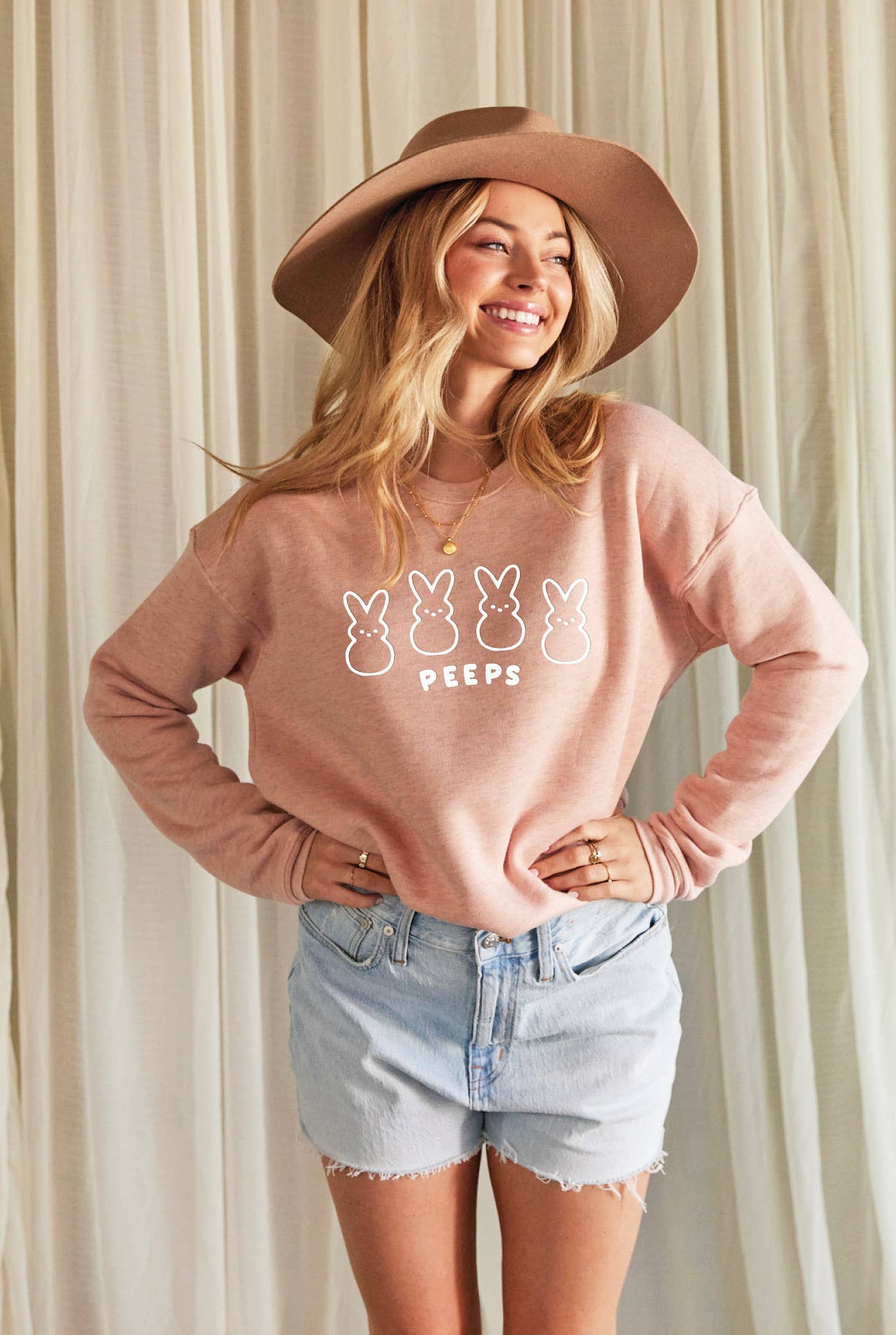 Peeps Puff Graphic Sweatshirt