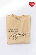 A Thrill of Hope  Plus Mineral Graphic Top