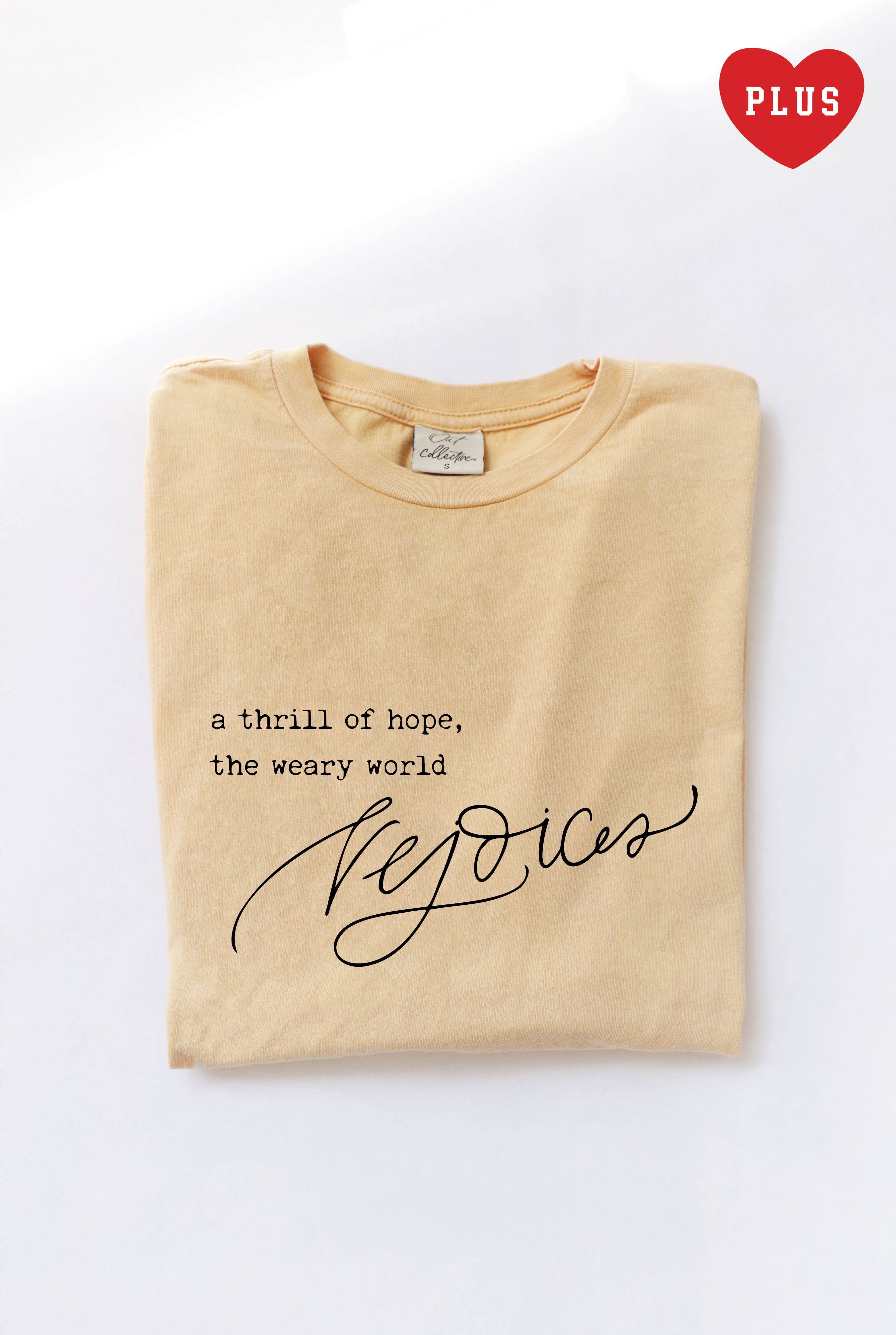 A Thrill of Hope  Plus Mineral Graphic Top