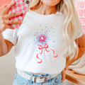 Coquette Sparkler | July 4th Graphic Shirt | Comfort Colors