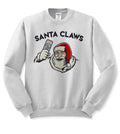 Santa Claws Christmas Sweater - White Claw Fun Sweatshirt