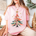 Brushstroke Christmas Tree Tee