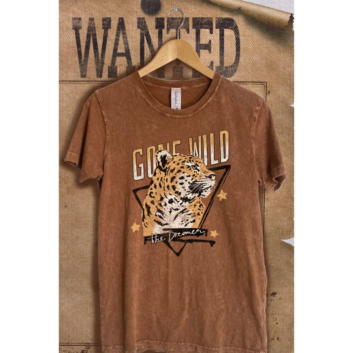 Gone Wild Mineral Wash Vintage Graphic  Tee