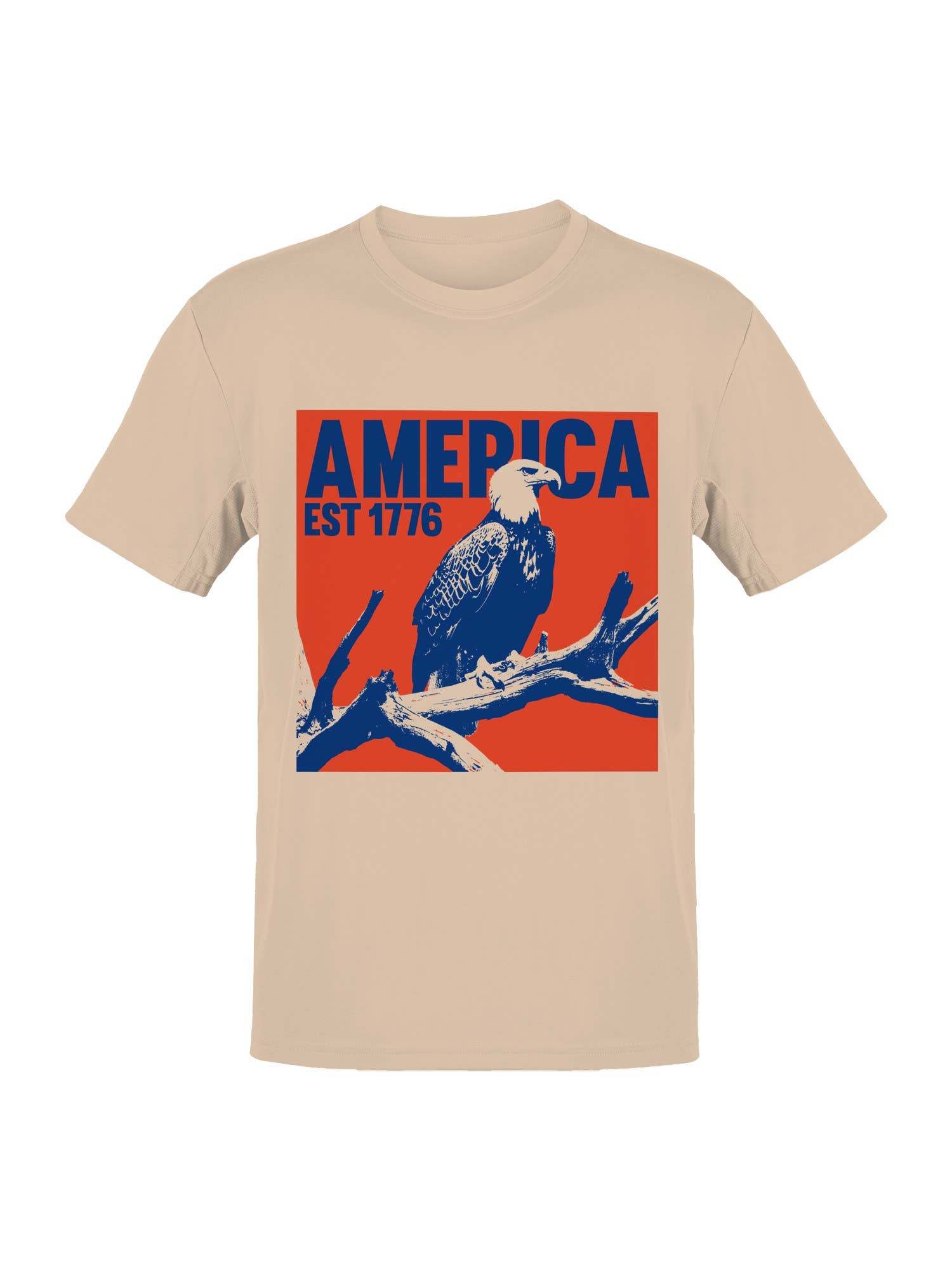 America Eagle Design Est 1776 Men's T-Shirt
