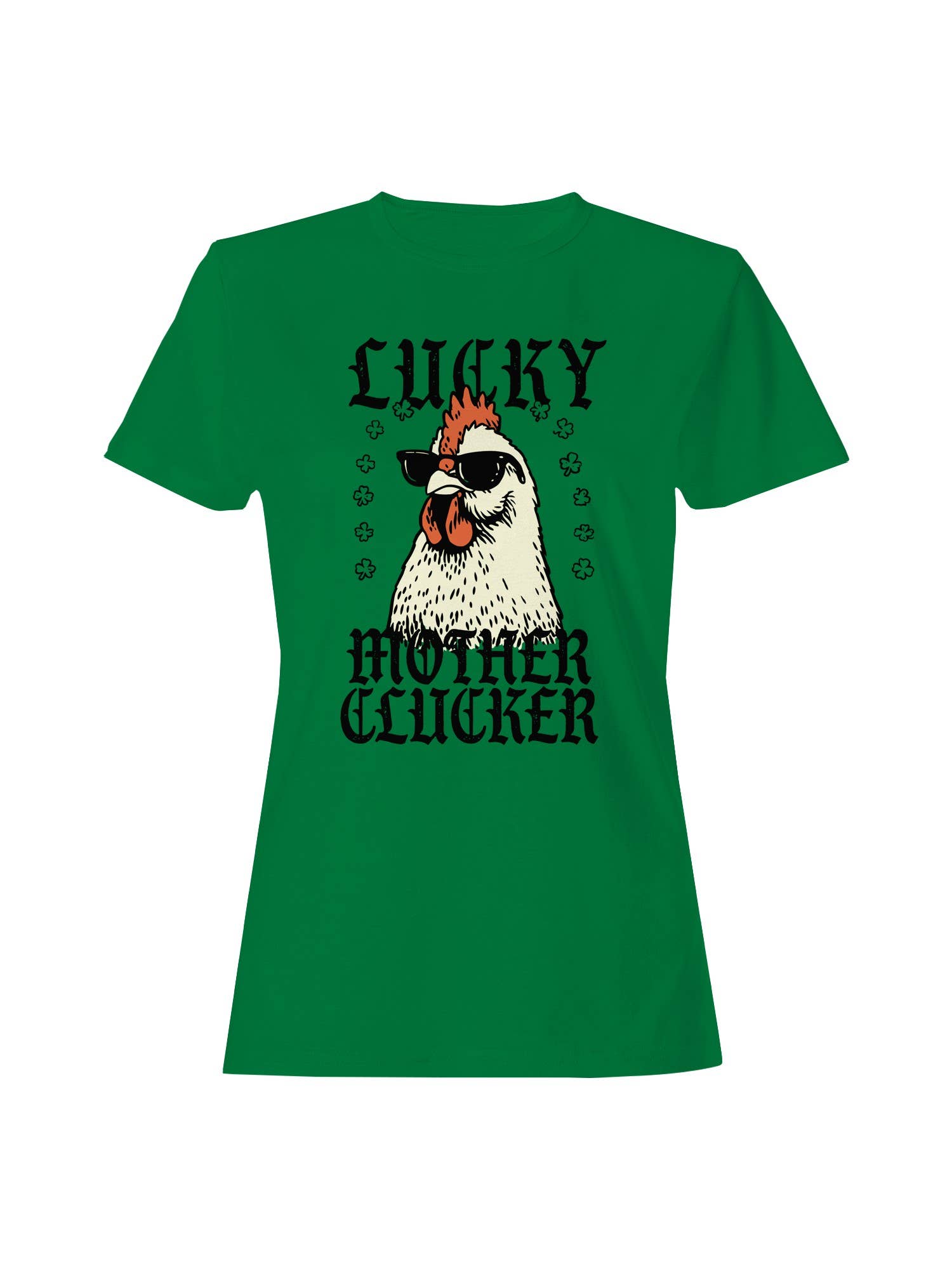 St. Patrick's Day Lucky Mother Clucker Women's Tee