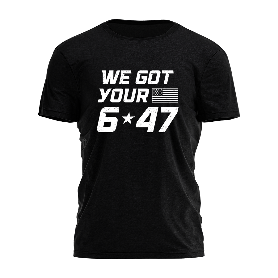 We Got Your 6 47 Tee - 3832