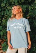 Here Comes the Sun Mineral Graphic Top