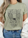 Dream On Dreamer America Graphic Tshirts