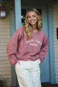 Raise Them Rural Mid Graphic Sweatshirt