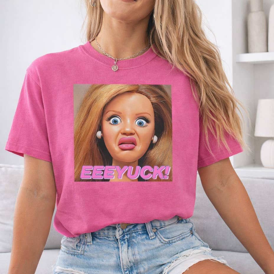 Funny Eeeyuck Graphic Tee, Meme Doll Tee, Funny Shirt