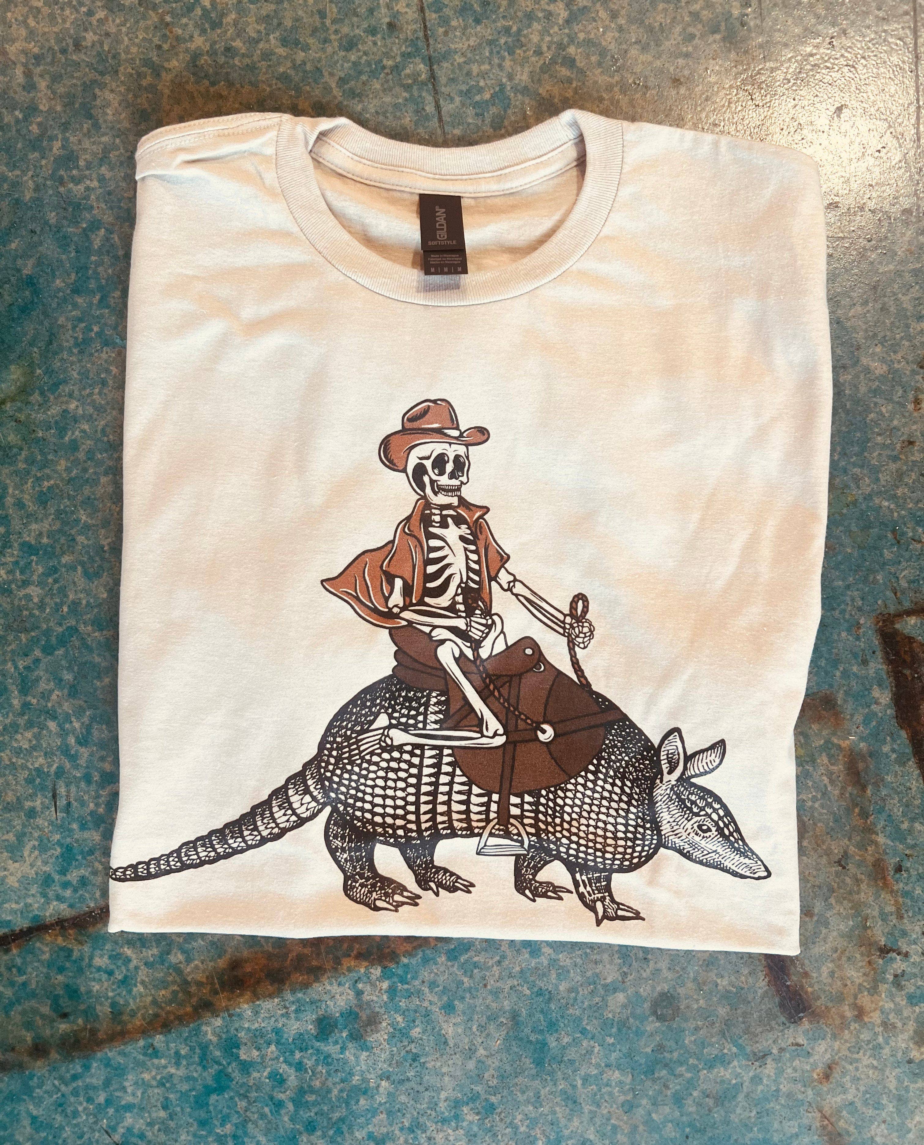 Skeleton On Armadillo - Multiple Options