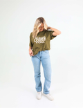 "the Earthtone Tees" - Mocha/Blush