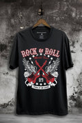 Rock and Roll Guitar Wings Graphic Top