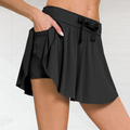 ..Flare Tennis Skort w/ Hidden Inner Pockets