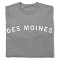 Des Moines Curved Logo Heavyweight