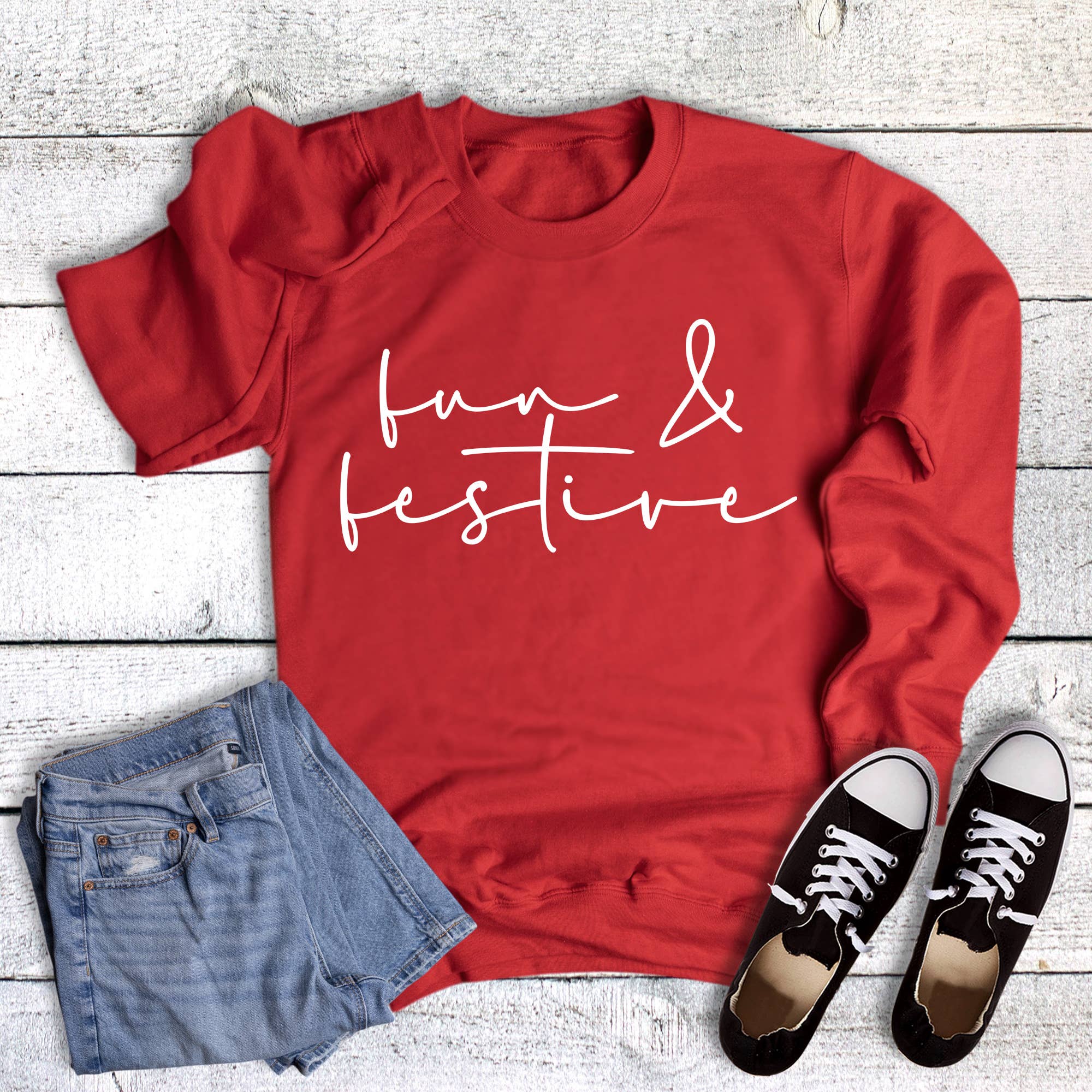 Christmas Fun and Festive Sweatshirt