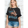 And They Called the Thing Rodeo Oversize Mineral Wash T