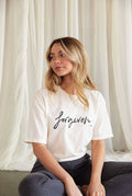 Forgiven Mineral Washed Graphic Top