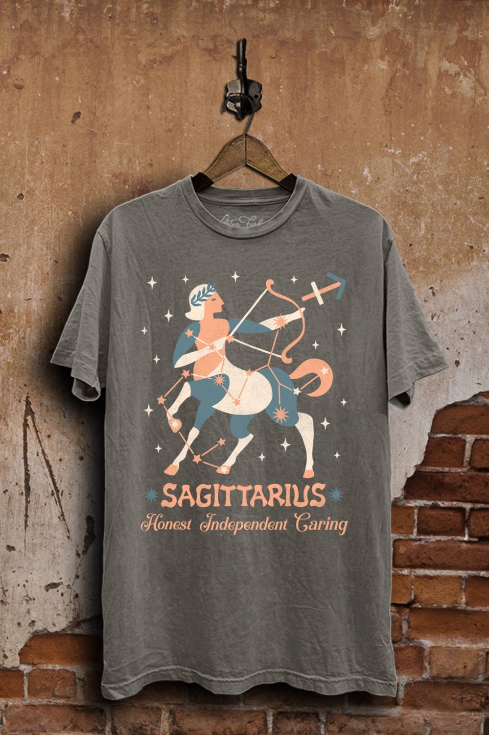 Sagittarius Zodiac Graphic Top