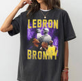 Lebron & Bronny James Vintage Retro Basketball Tshirt