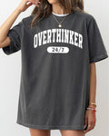 Overthinker 24/7, Motivational, Mom Life Mother's Day Tshirt
