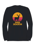 Vintage Deer Season Sunset Art Men's Sweatshirt