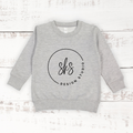 Custom Logo | Toddler Crewneck Sweatshirt [Rabbit Skins]