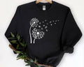 Dandelion in the Wind - Boho Nature Outdoors Sweatshirt