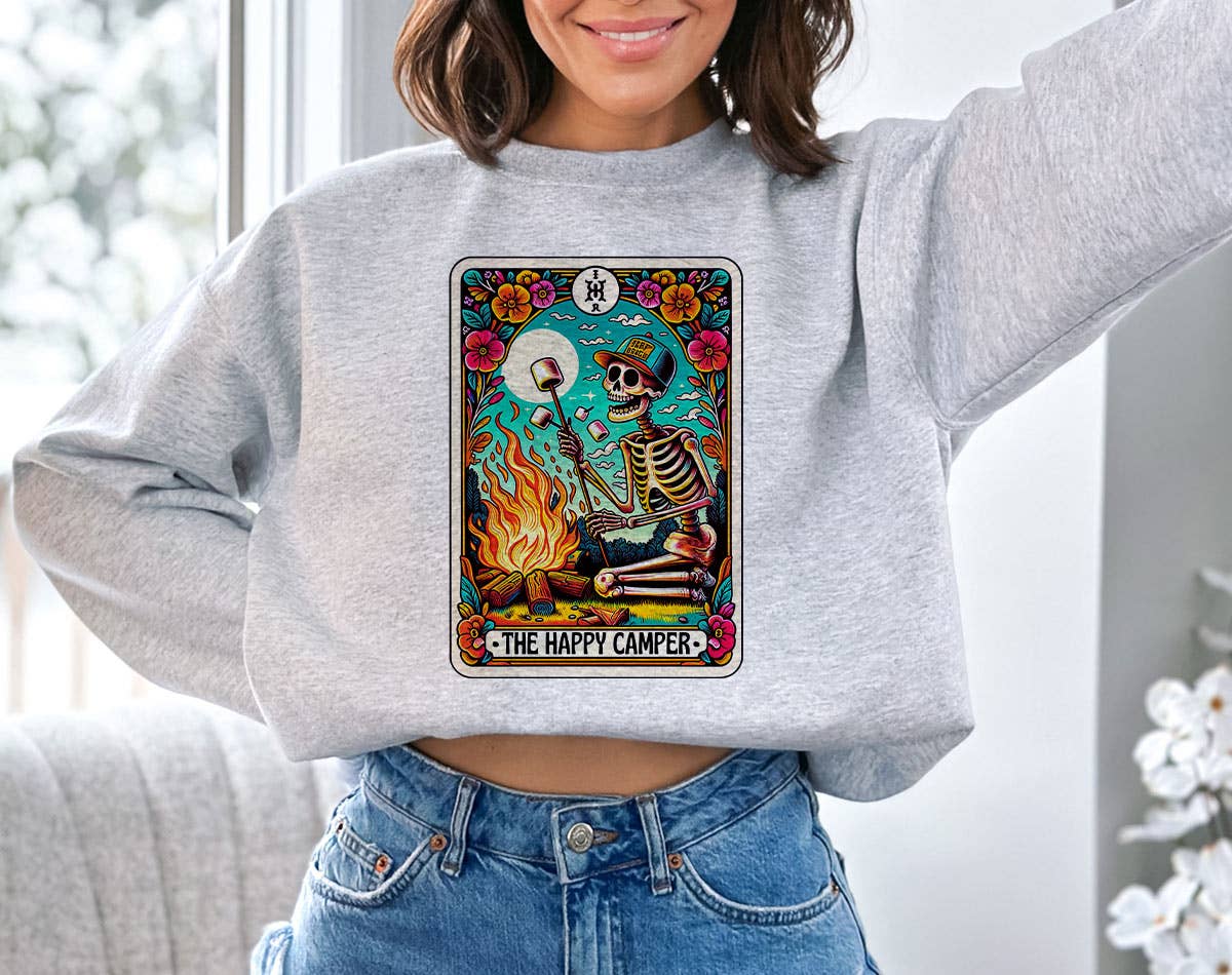 The Happy Camper Tarot - Hiking Mountain Sweatshirt