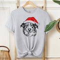 Australian Shepherd, Santa, Dog, Christmas, Pet T-Shirt