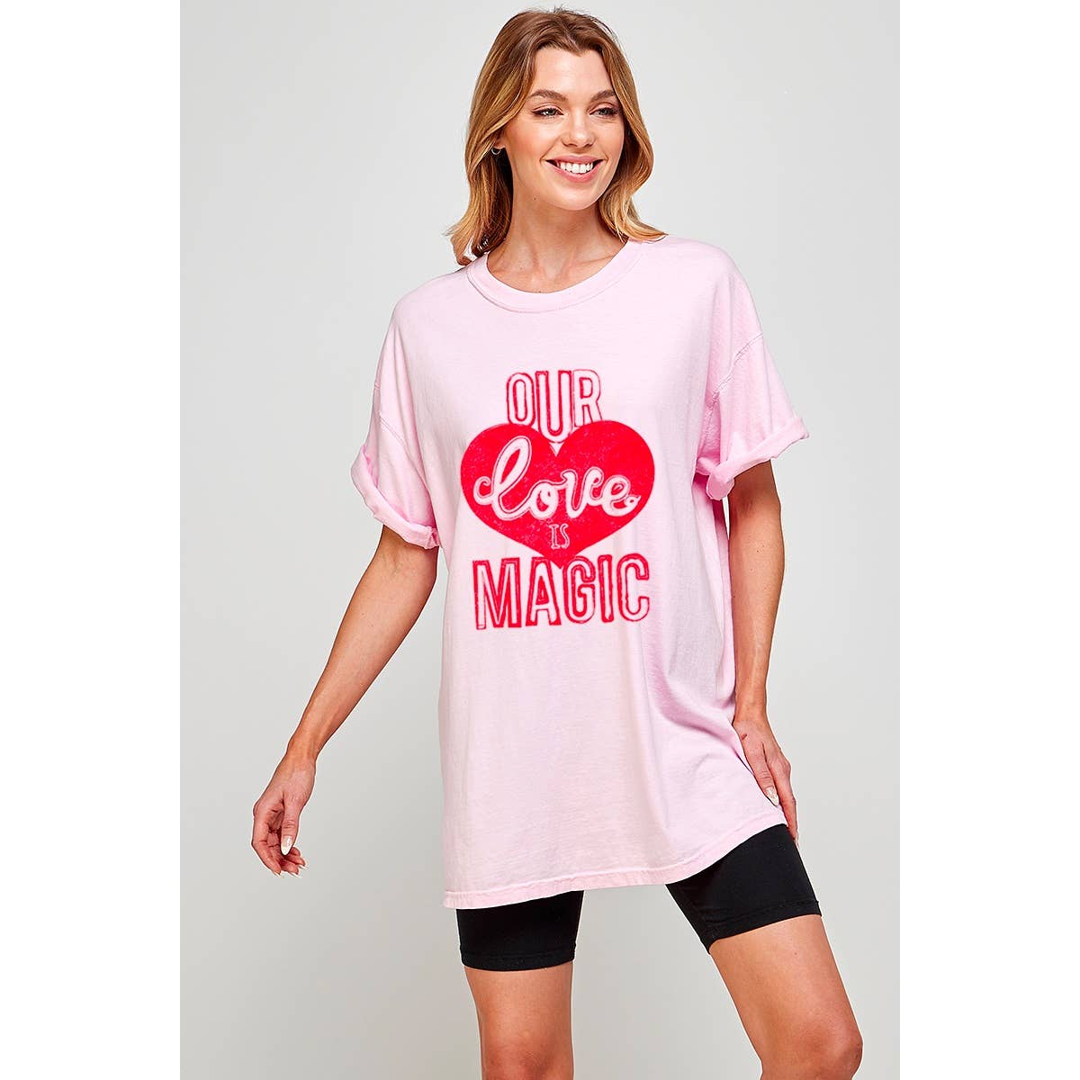Our Love Is Magic   Vintage  Graphic Tee