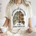 Find Someone Who Grows Flowers, Skeleton, Cowgirl, Tshirt