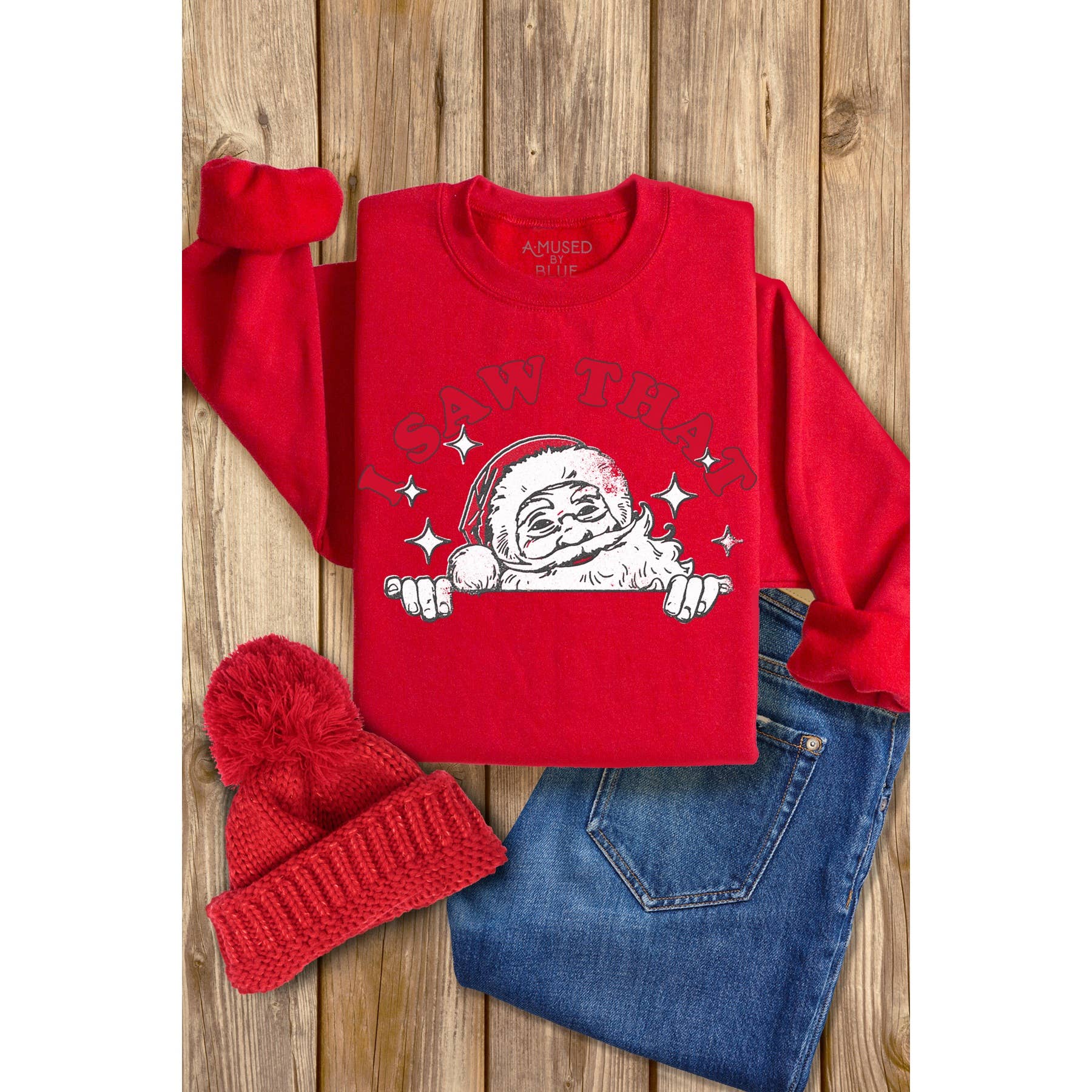 I Saw That Santa Christmas - Sweatshirt