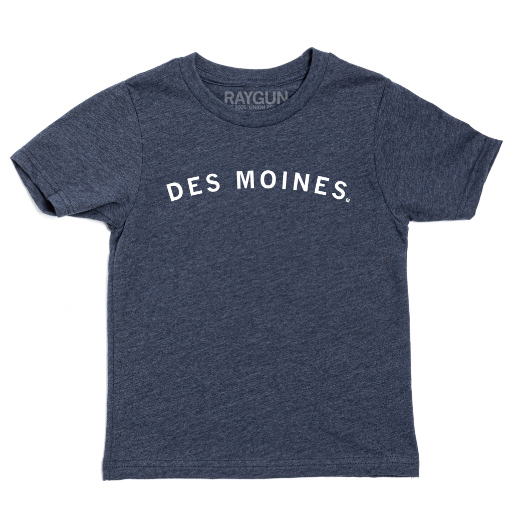 Des Moines Curved Logo Kids